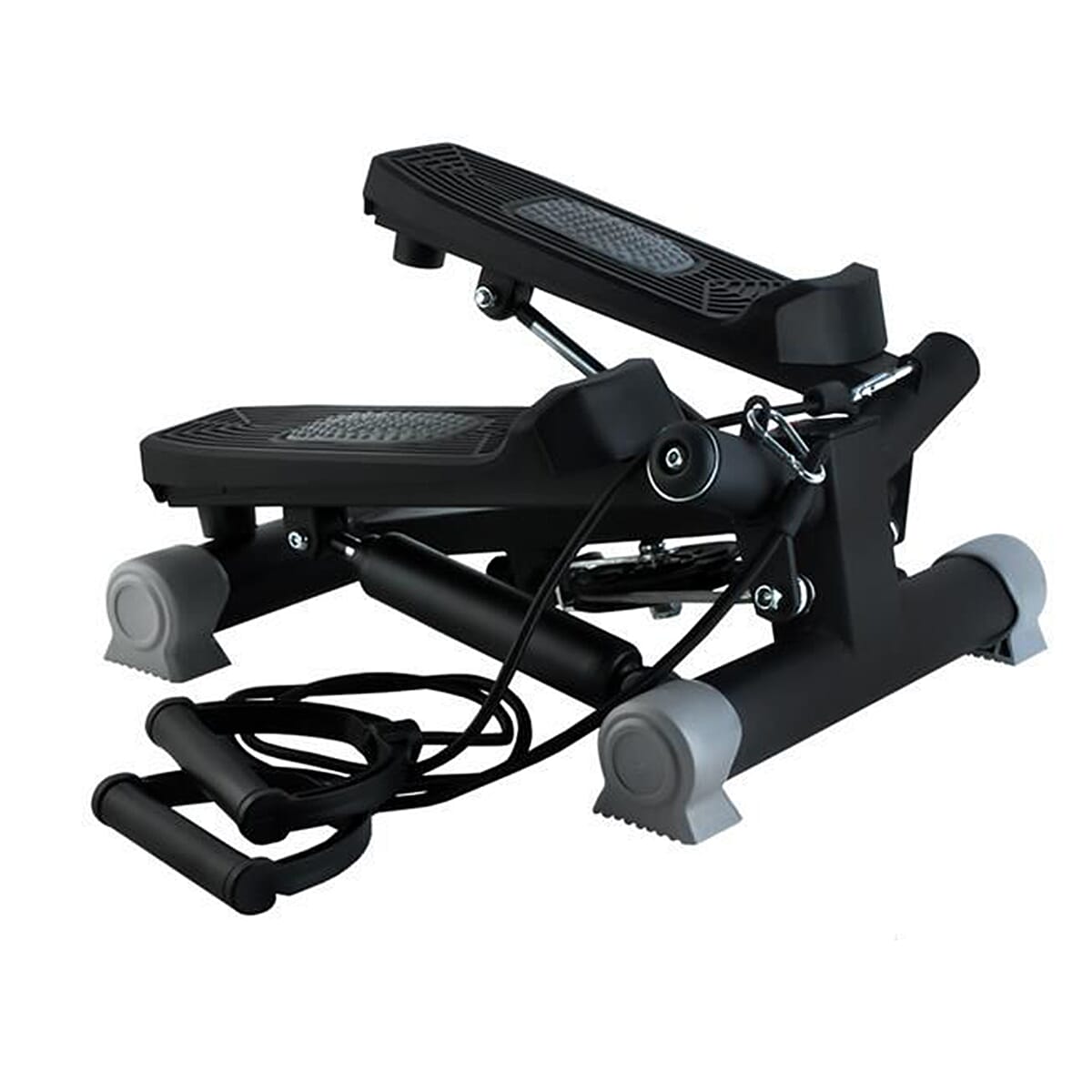 Mini Stepper Foot Pedal and Band Exercise Equipment (Req. LR 44 Battery)