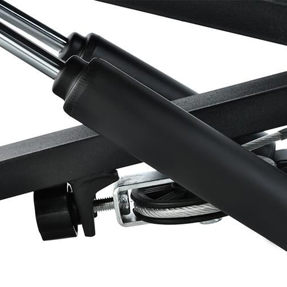 Mini Stepper Foot Pedal and Band Exercise Equipment (Req. LR 44 Battery)