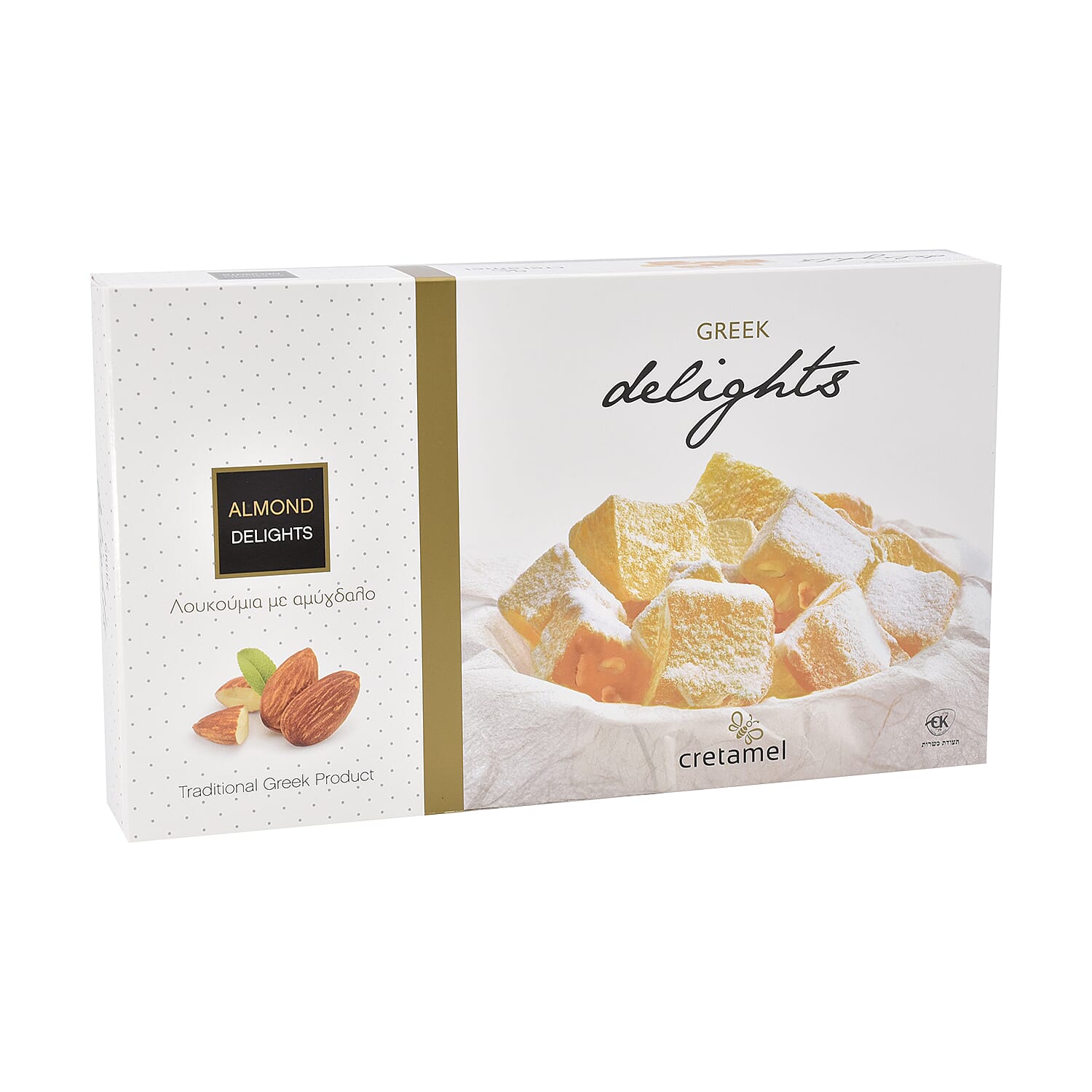 Cretamel Loukoumi Delights with Almonds (300g)