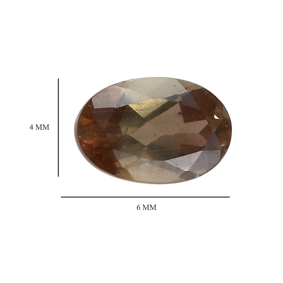 AA Andalusite Oval 6x4mm - 0.43 Ct.