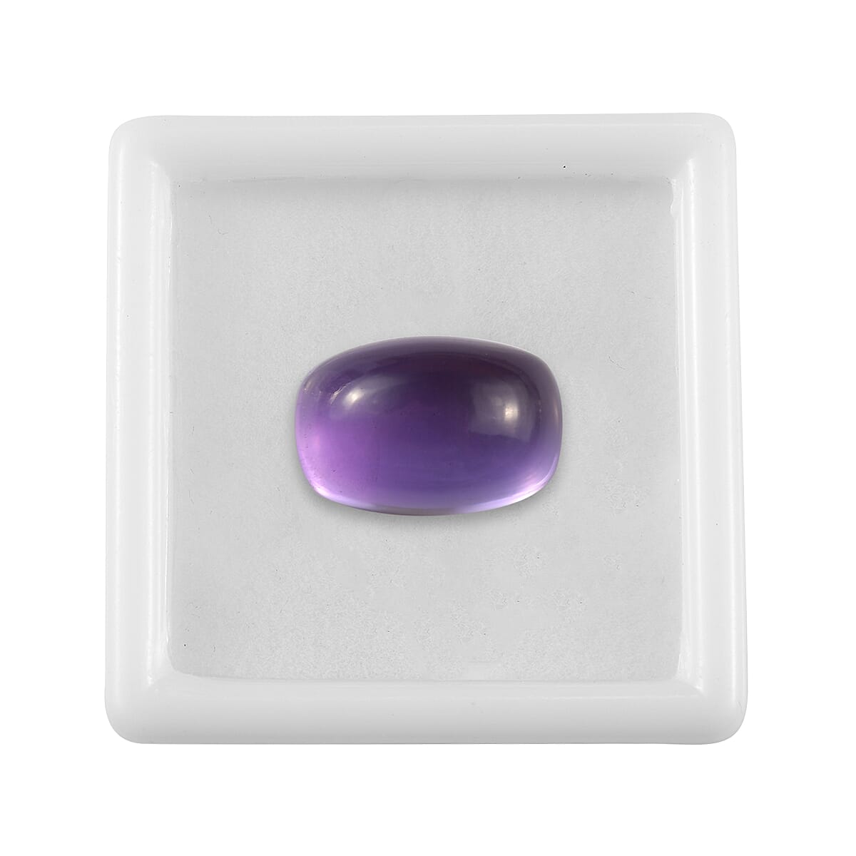 AA African Amethyst Cushion 12x8mm - 3.61 Ct.
