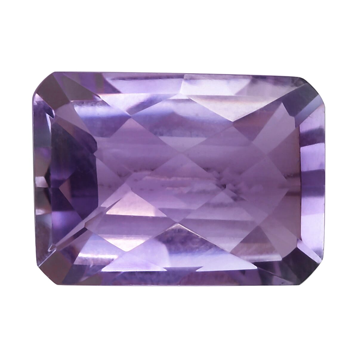Pink Amethyst  Octagon 14x10mm  6.75 CT
