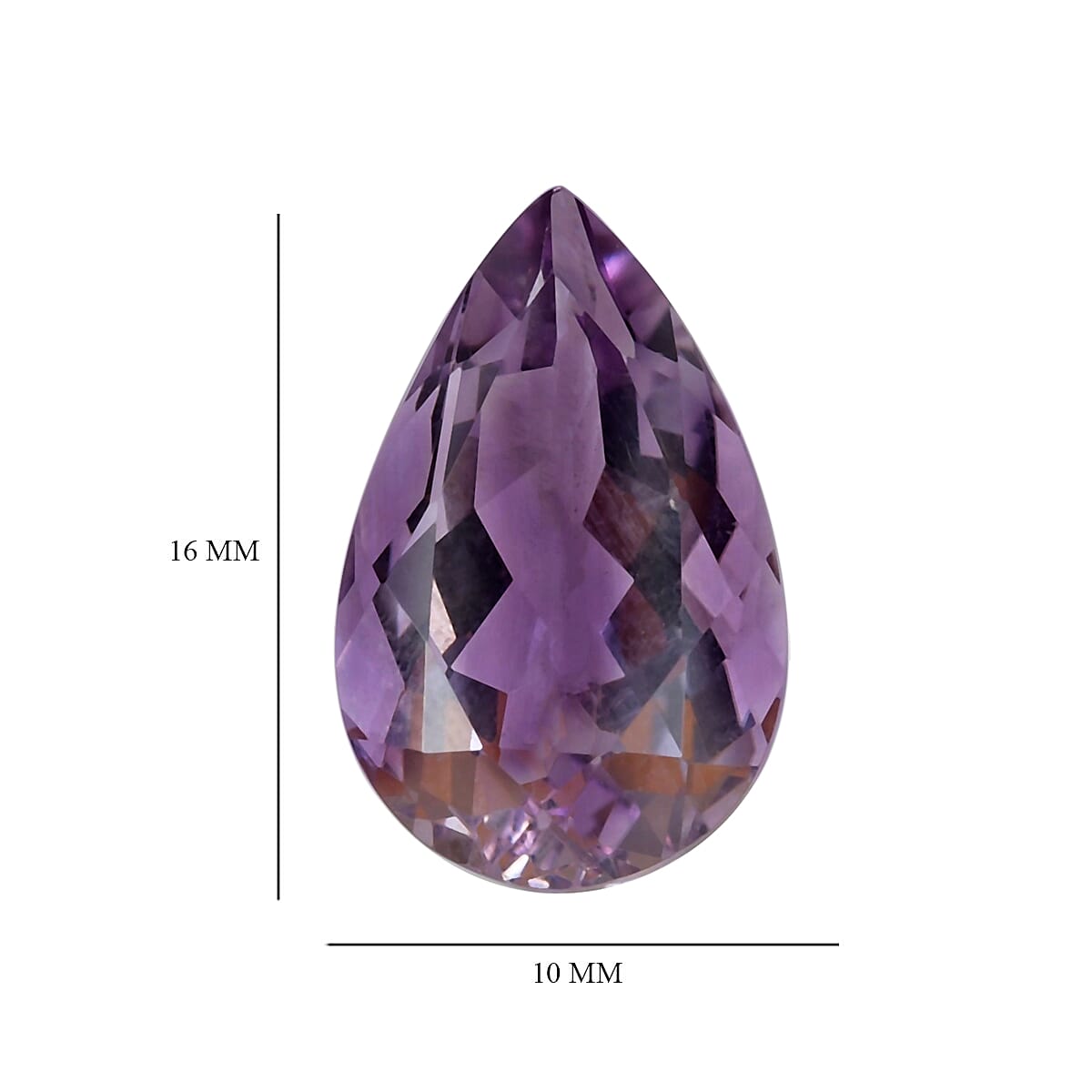 Pink Amethyst  Prism 16x10mm - 5.45 CT