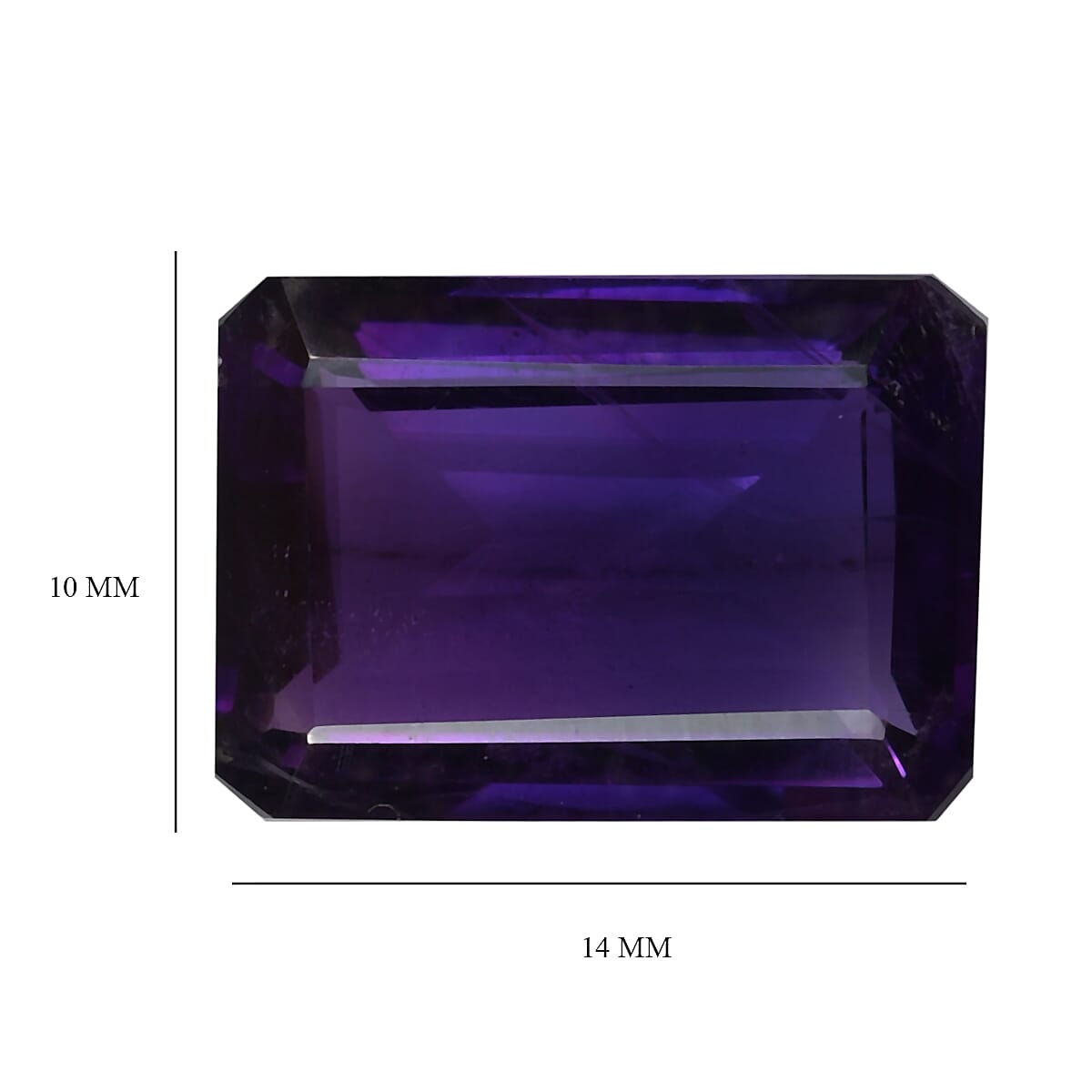 AAA Lusaka Amethyst Oval 14x10 mm 6.32 Ct