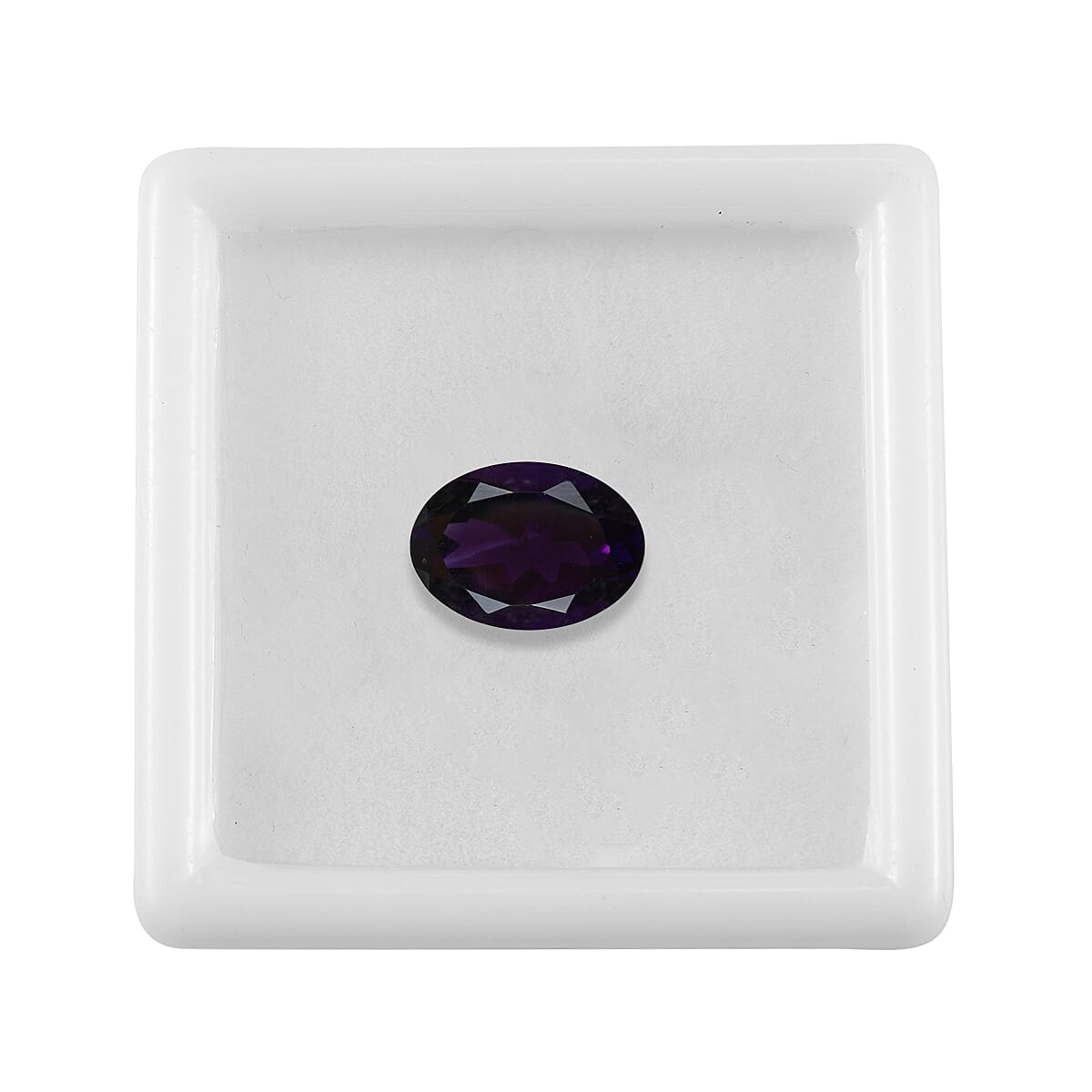 AAA Lusaka Amethyst Oval 14x10 mm 4.83 Ct