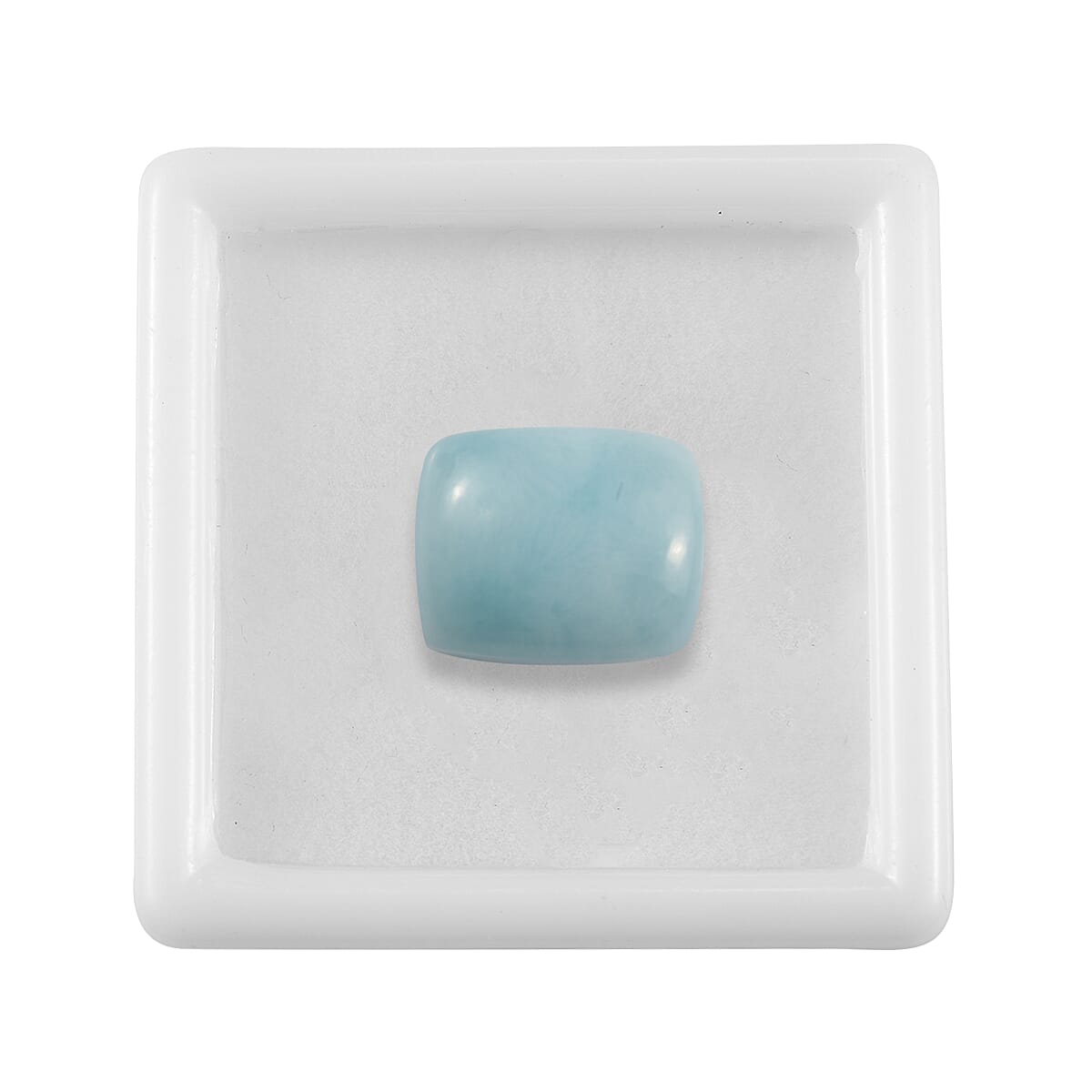 AAA Larimar Cushion 12x10mm - 4.8 CT