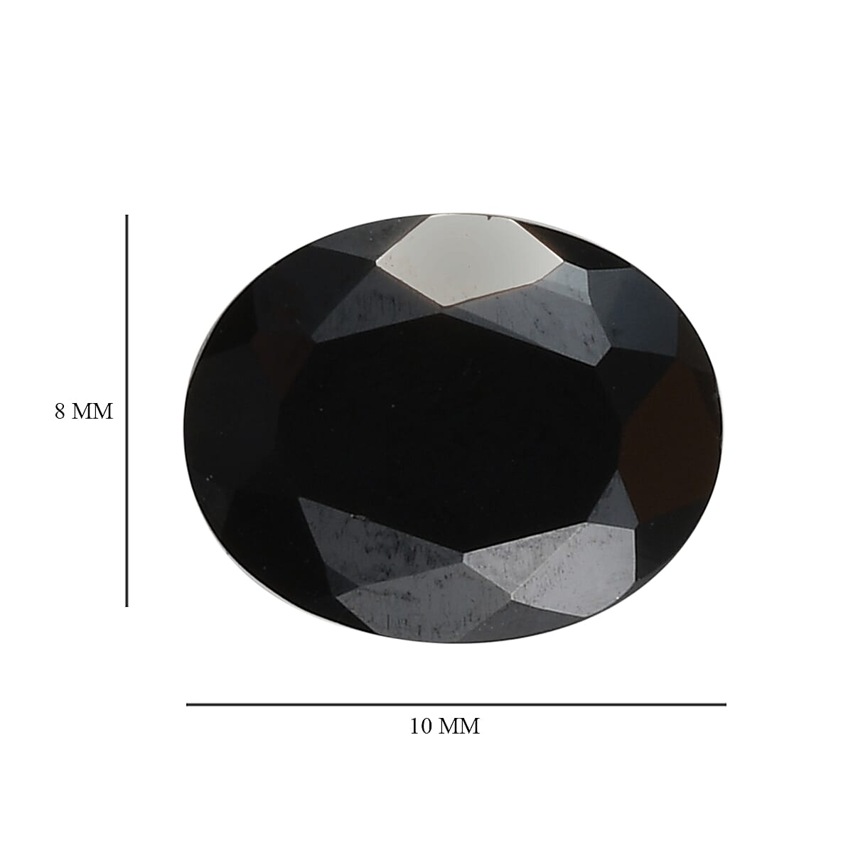 Black Onyx Oval 10x8mm 2.93 CT