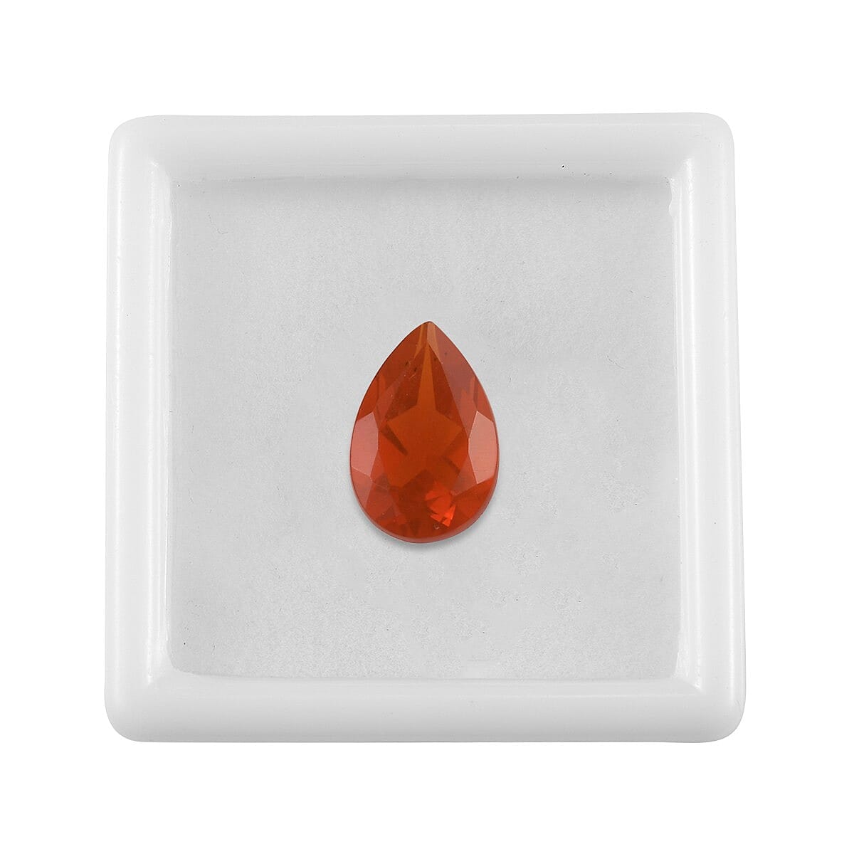 AAAA Fire Opal Prism 6x4mm - 0.22 Ct