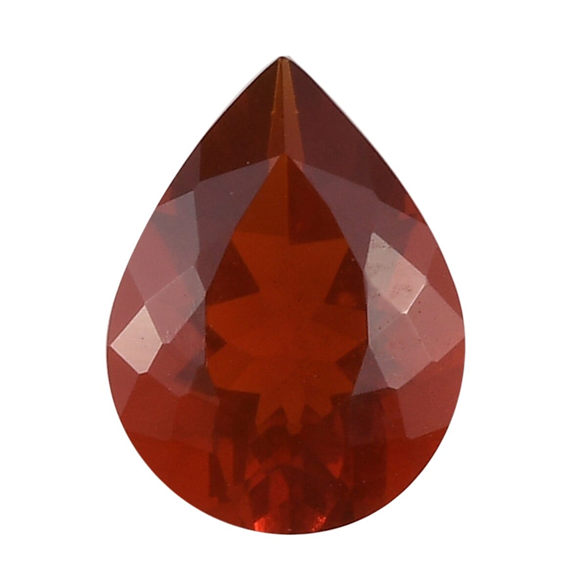 AAAAA Fire Opal Prism 8x6mm- 0.58 Ct