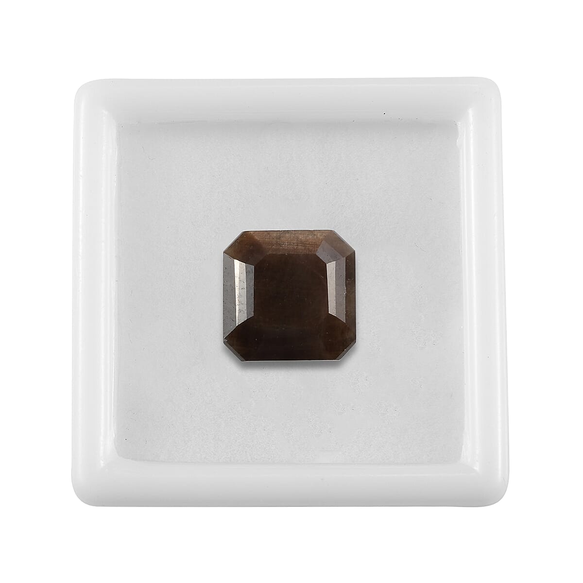 Chocolate Sapphire Oct 9x9mm - 4.18 Ct.