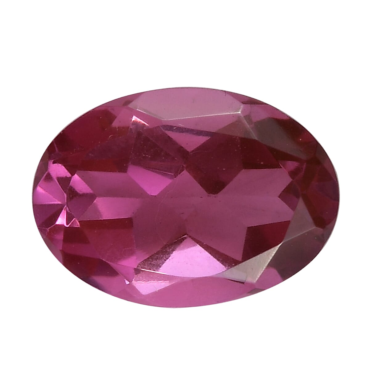 African Lilac Triplet Quartz Oval 14x10mm -5.51 Ct