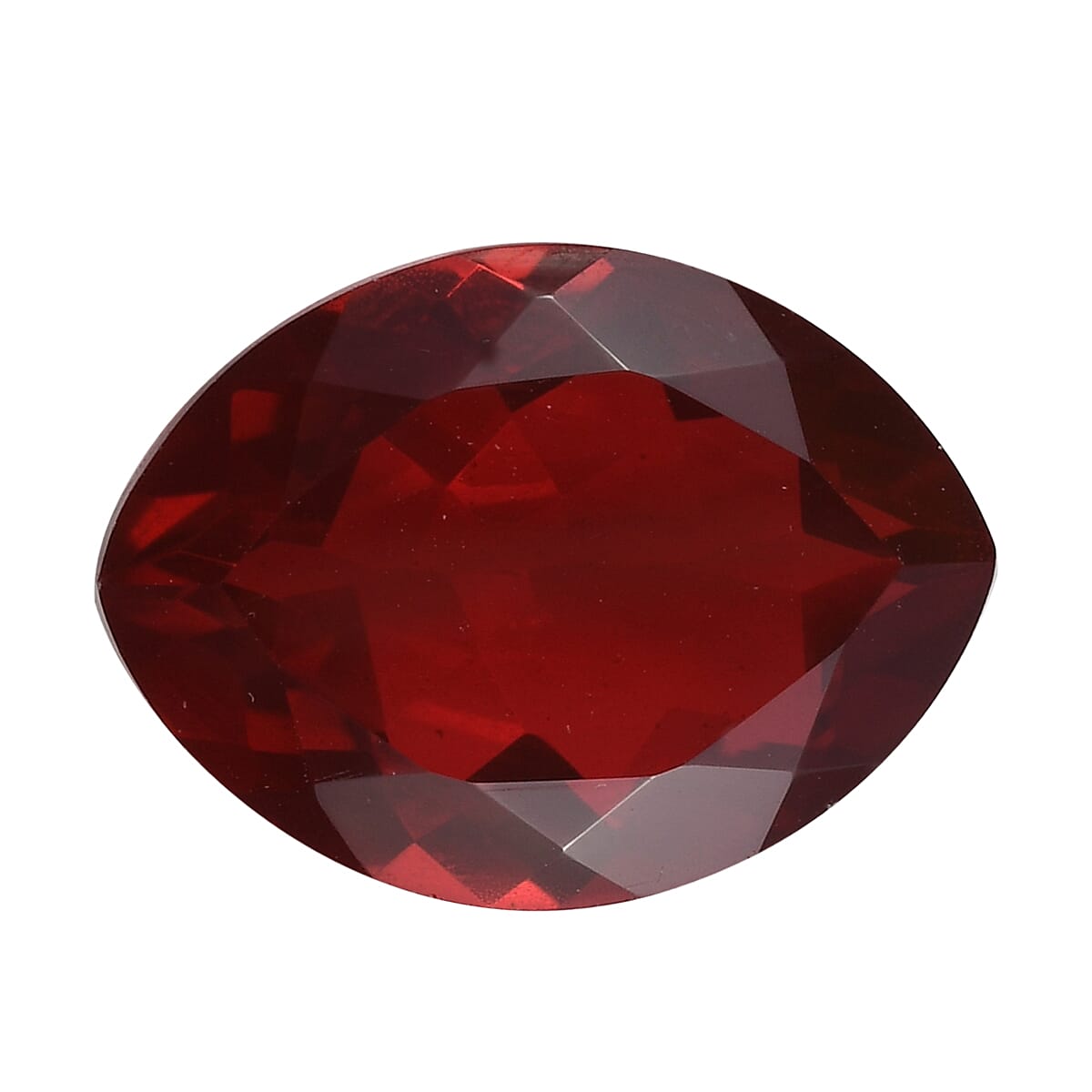Blazing Red Triplet Quartz Octagon 10x8mm- 3.32 Ct