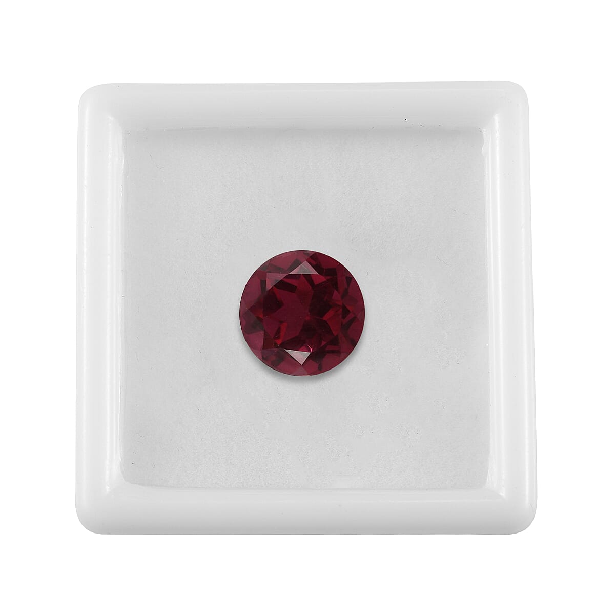 Blazing Red Triplet Quartz Round 9.0mm - 2.67 Ct