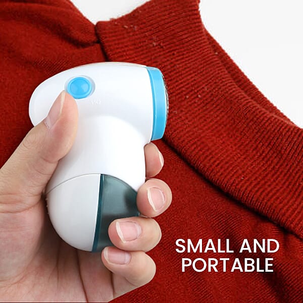 Battery Powered Electric Lint Remover- Aqua