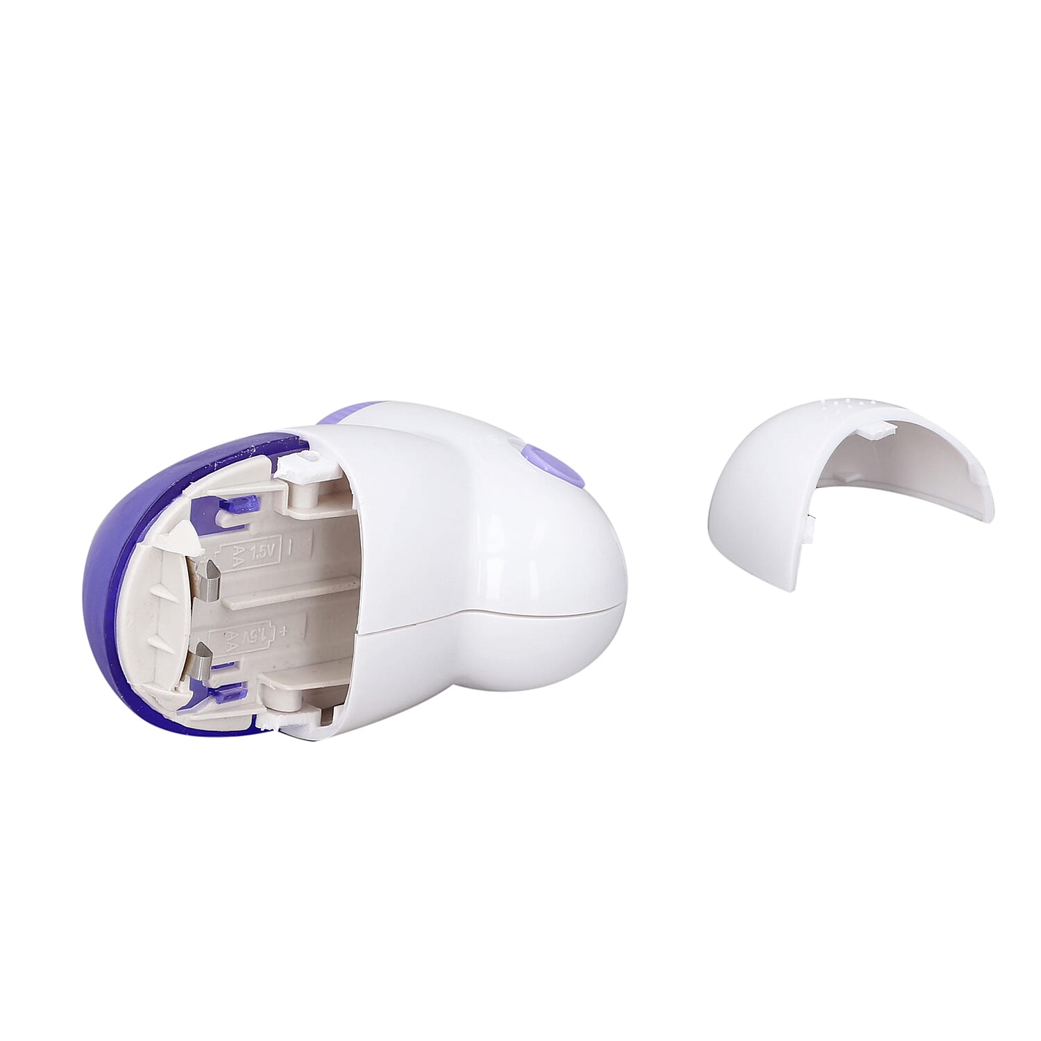 Lint Remover 2xAA Batteries - (not Included) (Size 7.5x5.5x10Cm) - Purple