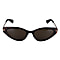 Polaroid Tortoise Cat-Eye Sunglasses with Brown Lenses