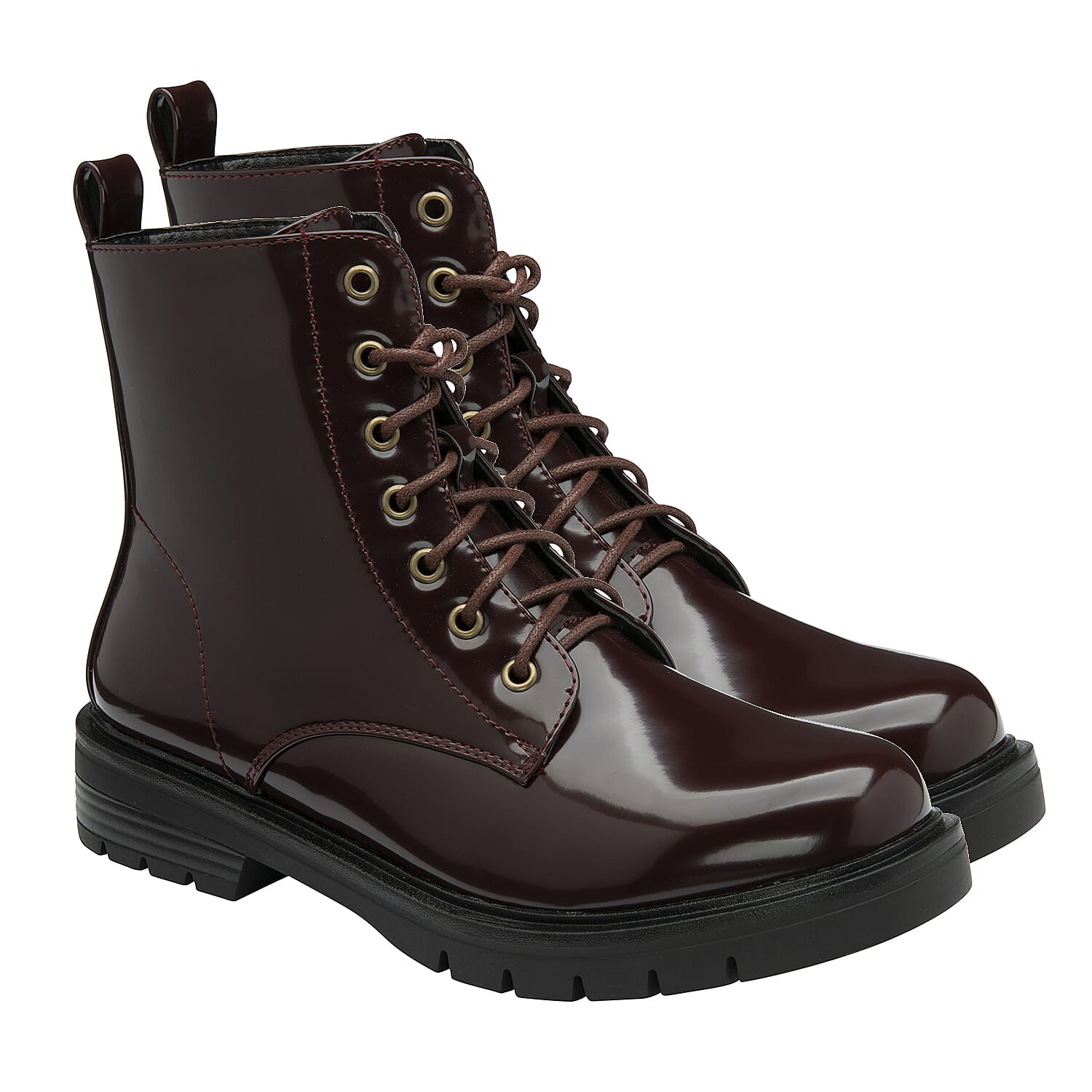 RAVEL Zelda Croc Pattern Ankle Boot - Black