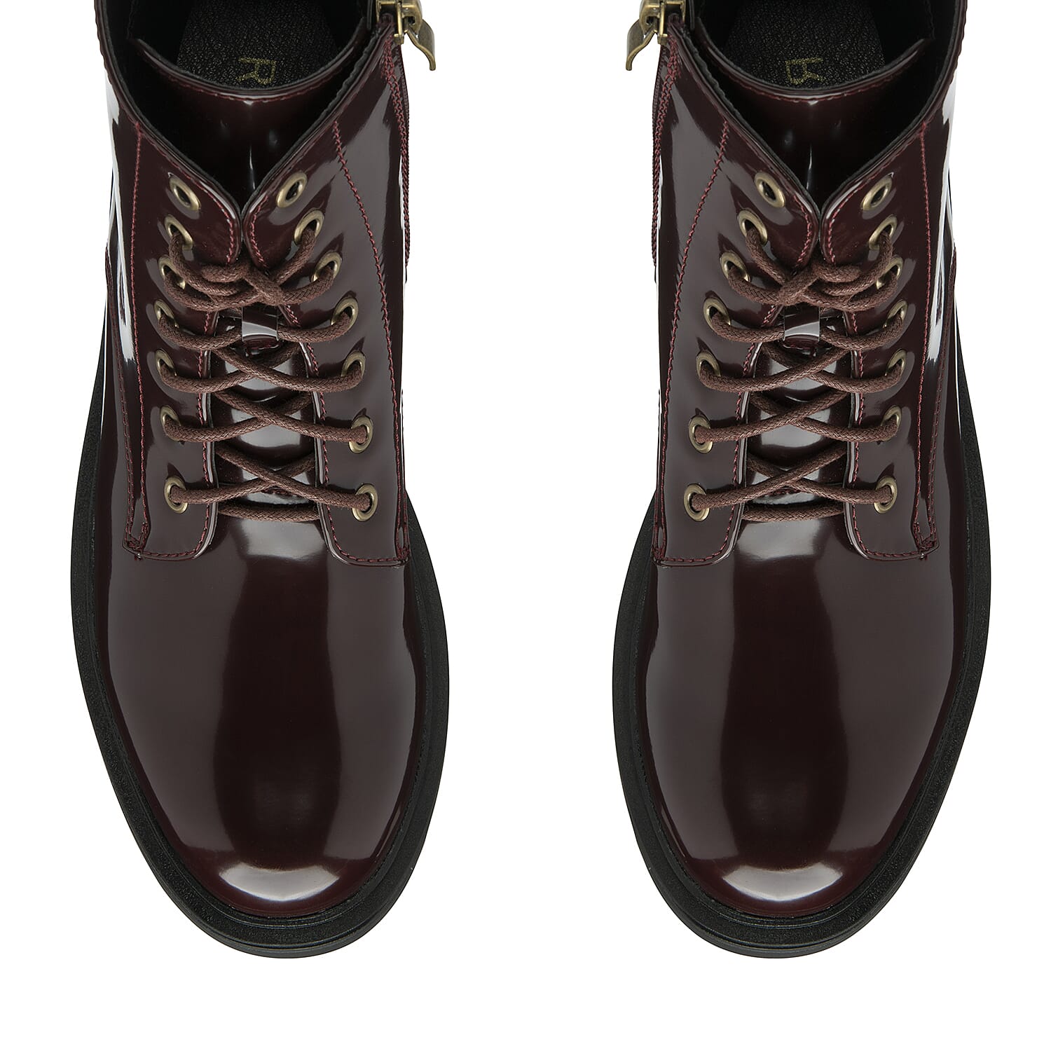 RAVEL Zelda Croc Pattern Ankle Boot - Black