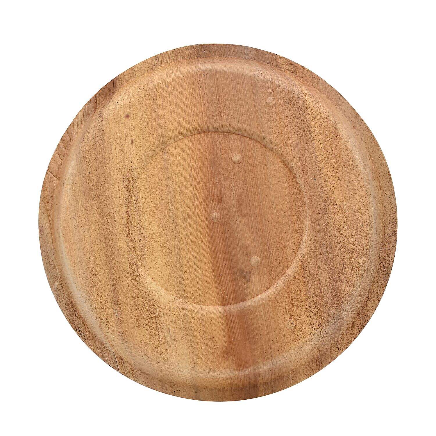 Pack of 10 - Areca Palm Leaf Round Plates  - 12 inchs (30x30cm )
