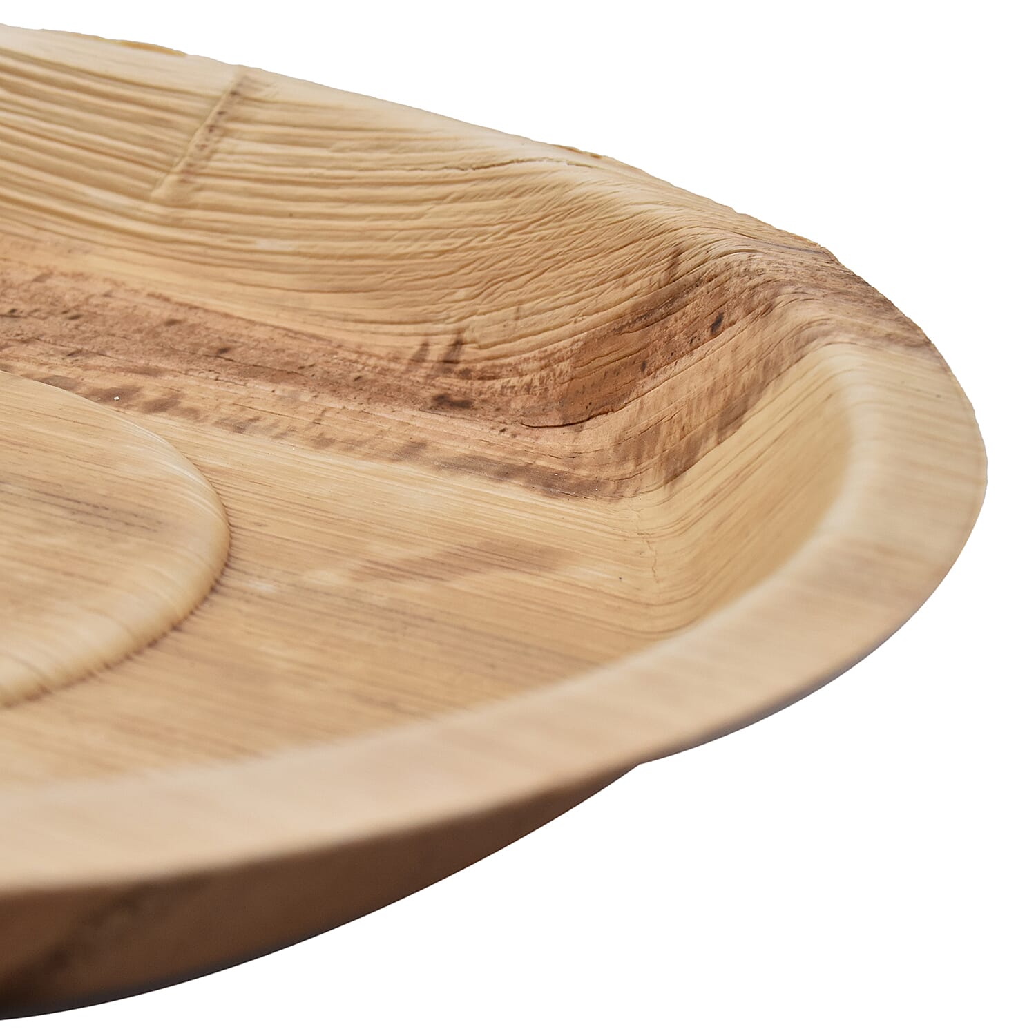 Pack of 10 - Areca Palm Leaf Round Plates  - 10 inchs (25x25cm)