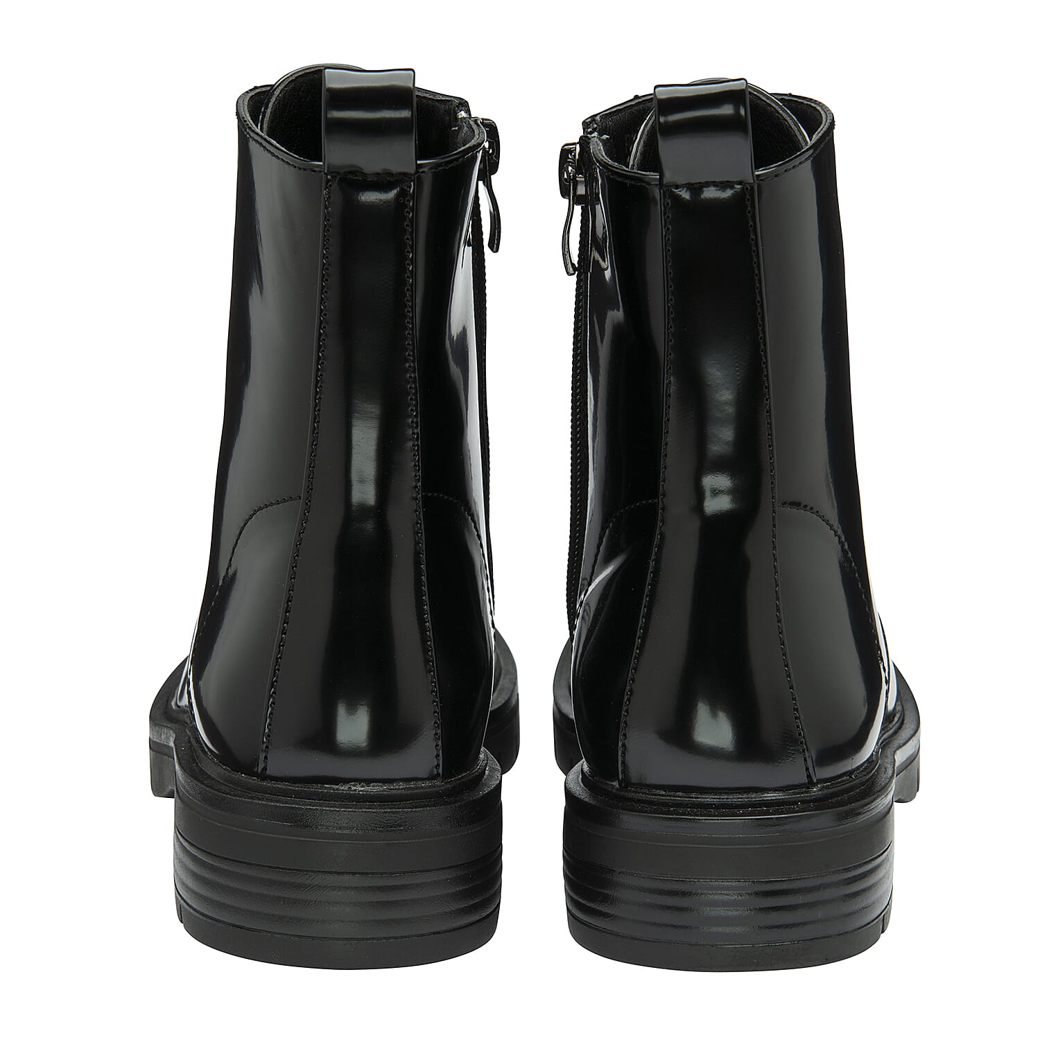 RAVEL Zelda Croc Pattern Ankle Boot - Black