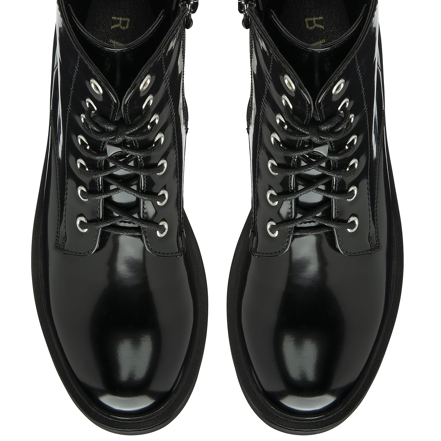 RAVEL Zelda Croc Pattern Ankle Boot - Black