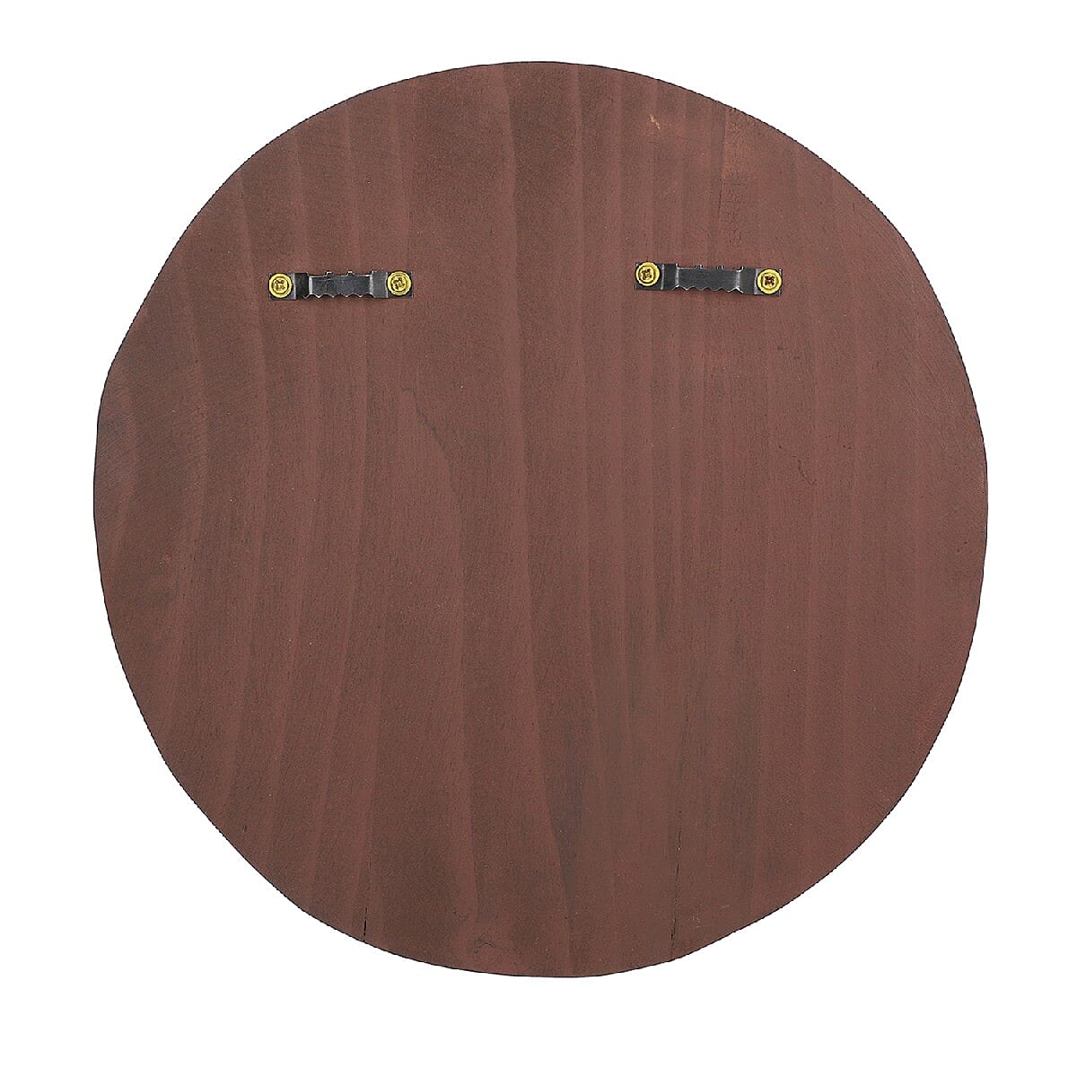 Wooden Wall Jewellery Organiser in Sun & Moon Shape - Cader Brown