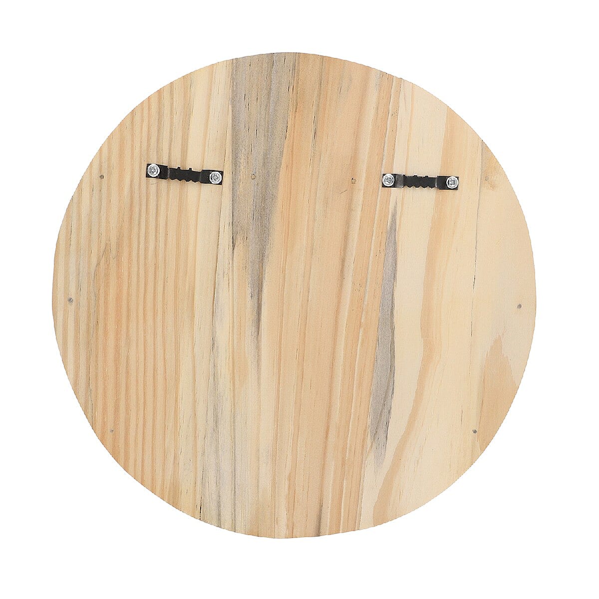 Wooden Wall Jewellery Organiser in Sun & Moon Shape - Pine Colour