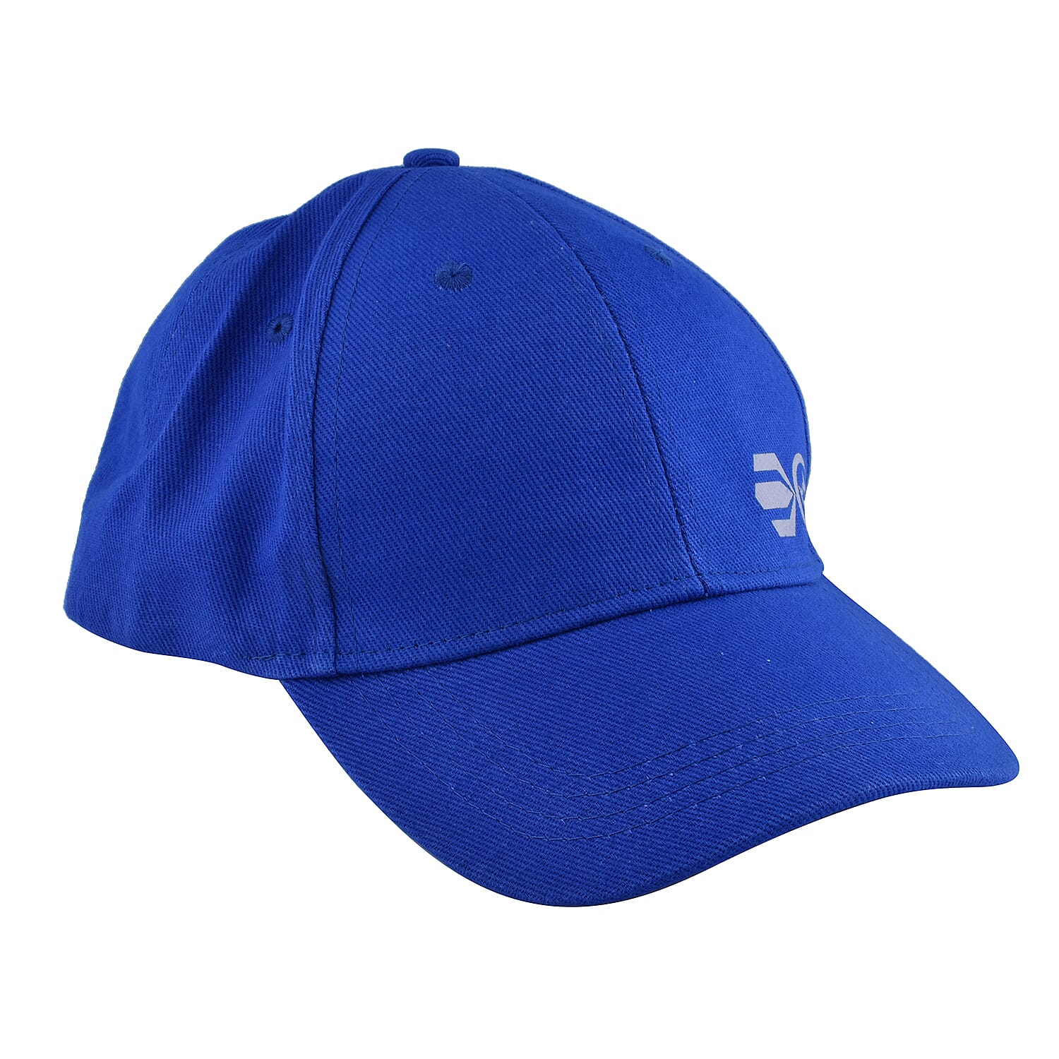 Crosshatch Blue Summer Cap