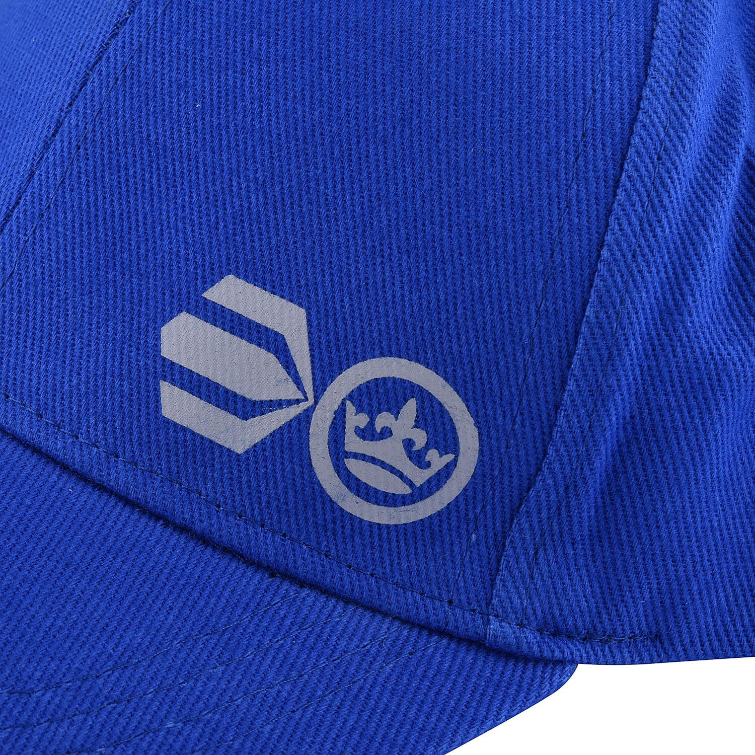 Crosshatch Blue Summer Cap