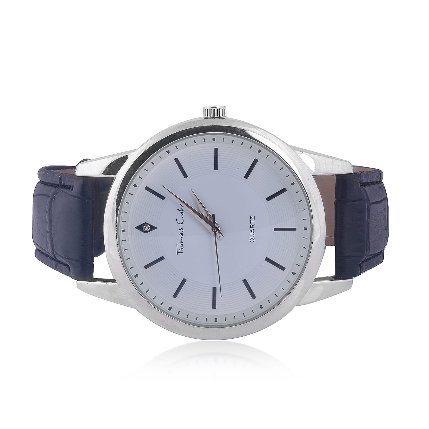 Thomas Calvi Mens Watch with Black Strap