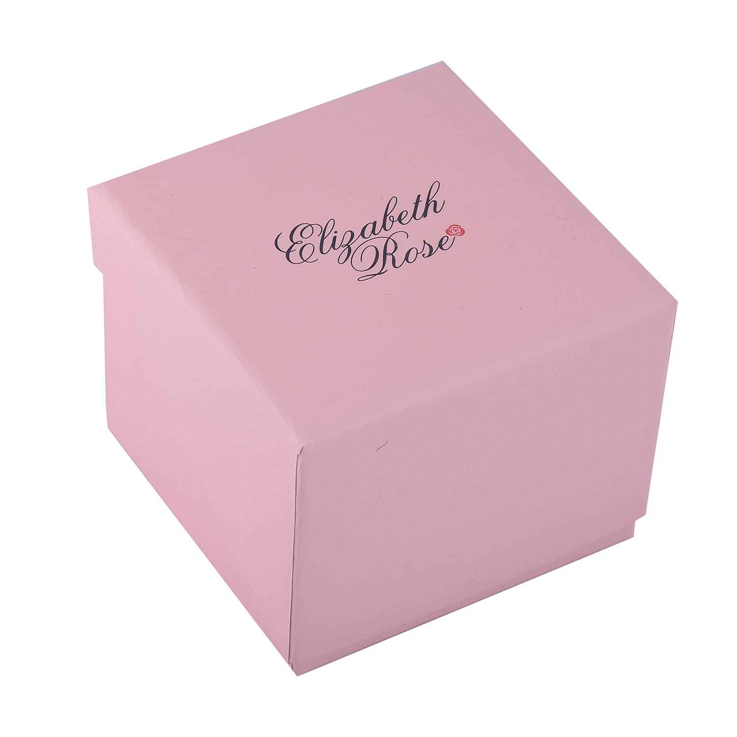 Elizabeth Rose White and Multi Colour Floral Strap Watch in Gold Tone