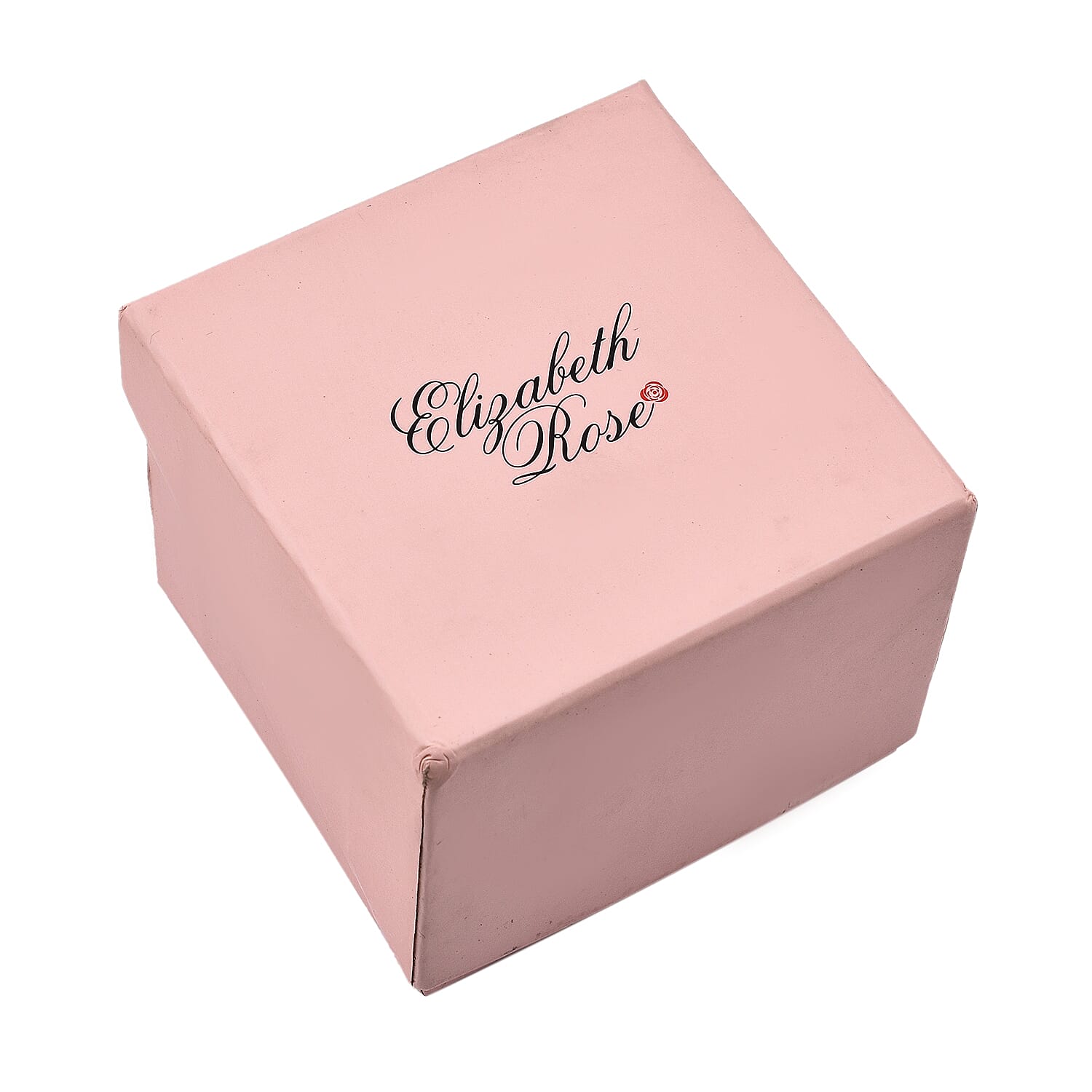 Elizabeth Rose Blue and Multi Colour Floral Strap Watch in Silver Tone