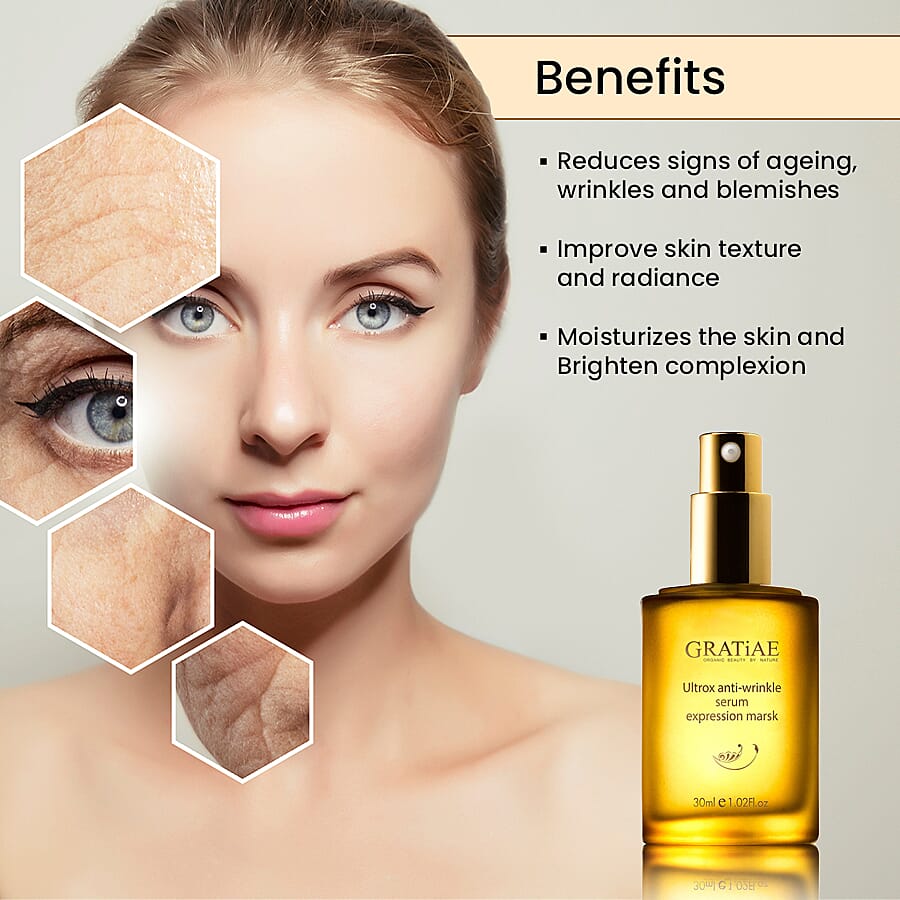 Gratiae: Ultrox Expression Marks Anti-Wrinkle Serum