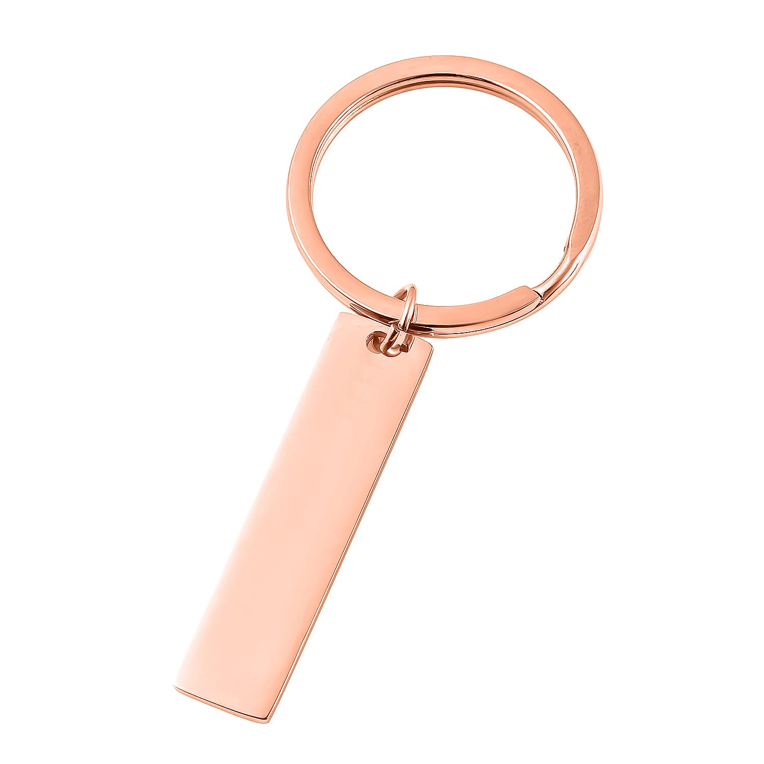 Keychain Stainless Steel in Rose Gold Tone