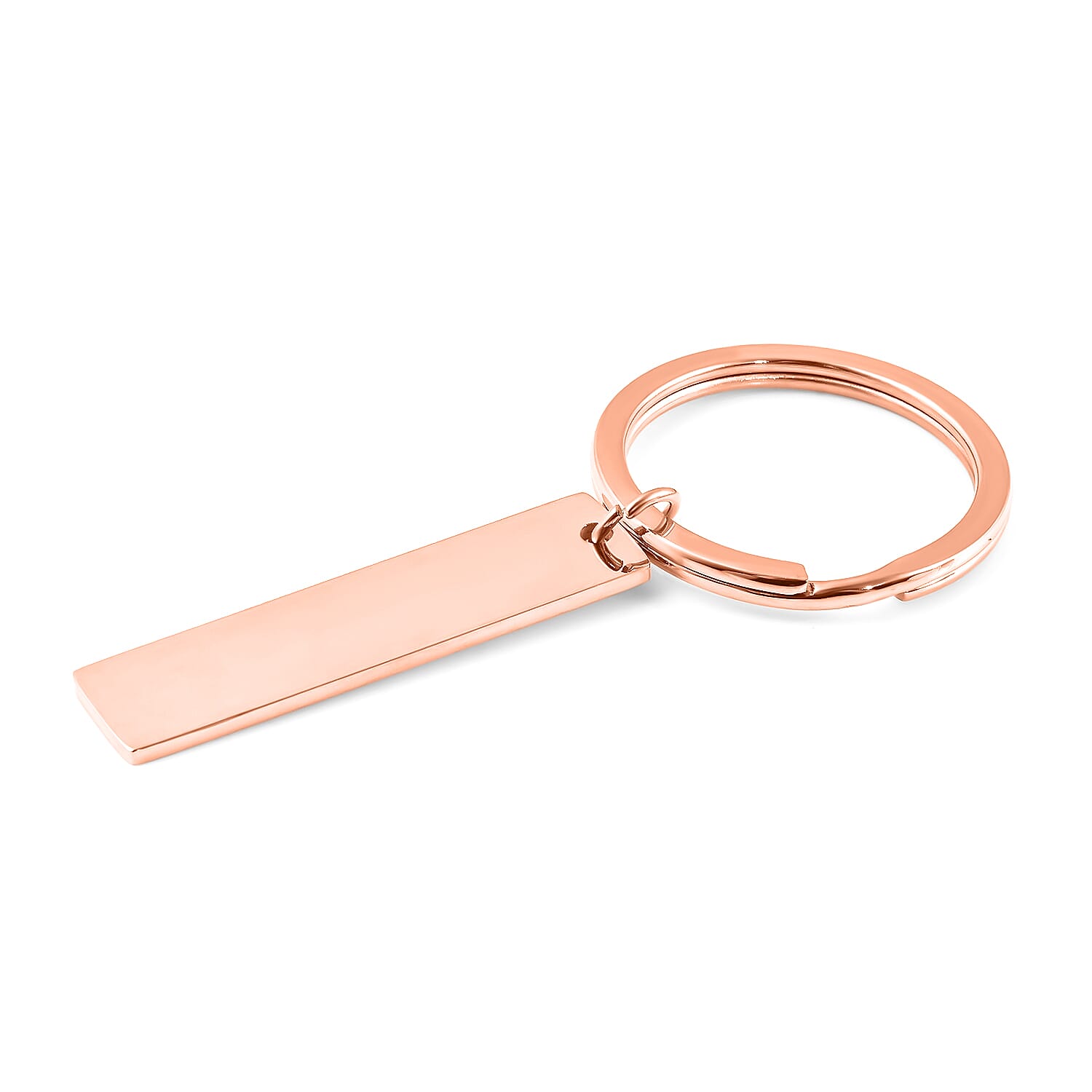 Keychain Stainless Steel in Rose Gold Tone