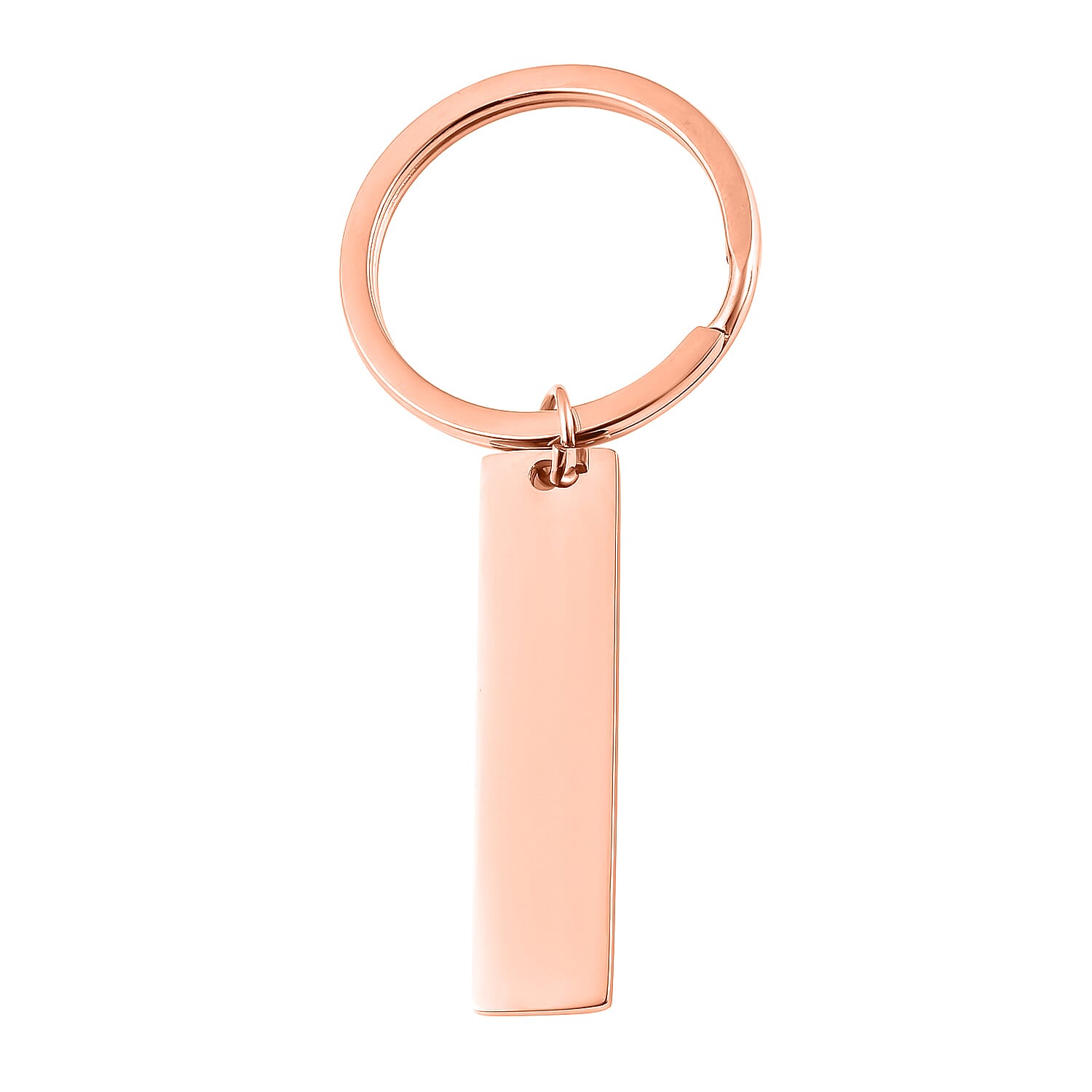 Keychain Stainless Steel in Rose Gold Tone