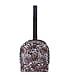 Portable Jewellery and Cosmetic Organiser Leopard Pattern with Zipper Closure and Detachable Shoulder Strap (Size:30x24x26Cm) - Brown