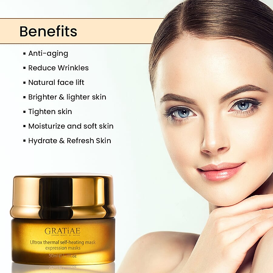 Gratiae- Ultrox Expression Marks Thermal Self-Heating Mask