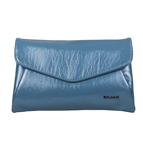 Bulaggi Collection - Acacia Clutch Bag with Shoulder Strap  - Denim Blue