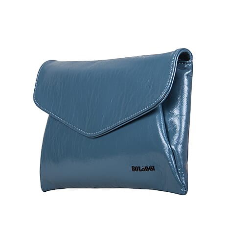 Bulaggi Collection - Acacia Clutch Bag with Shoulder Strap  - Denim Blue