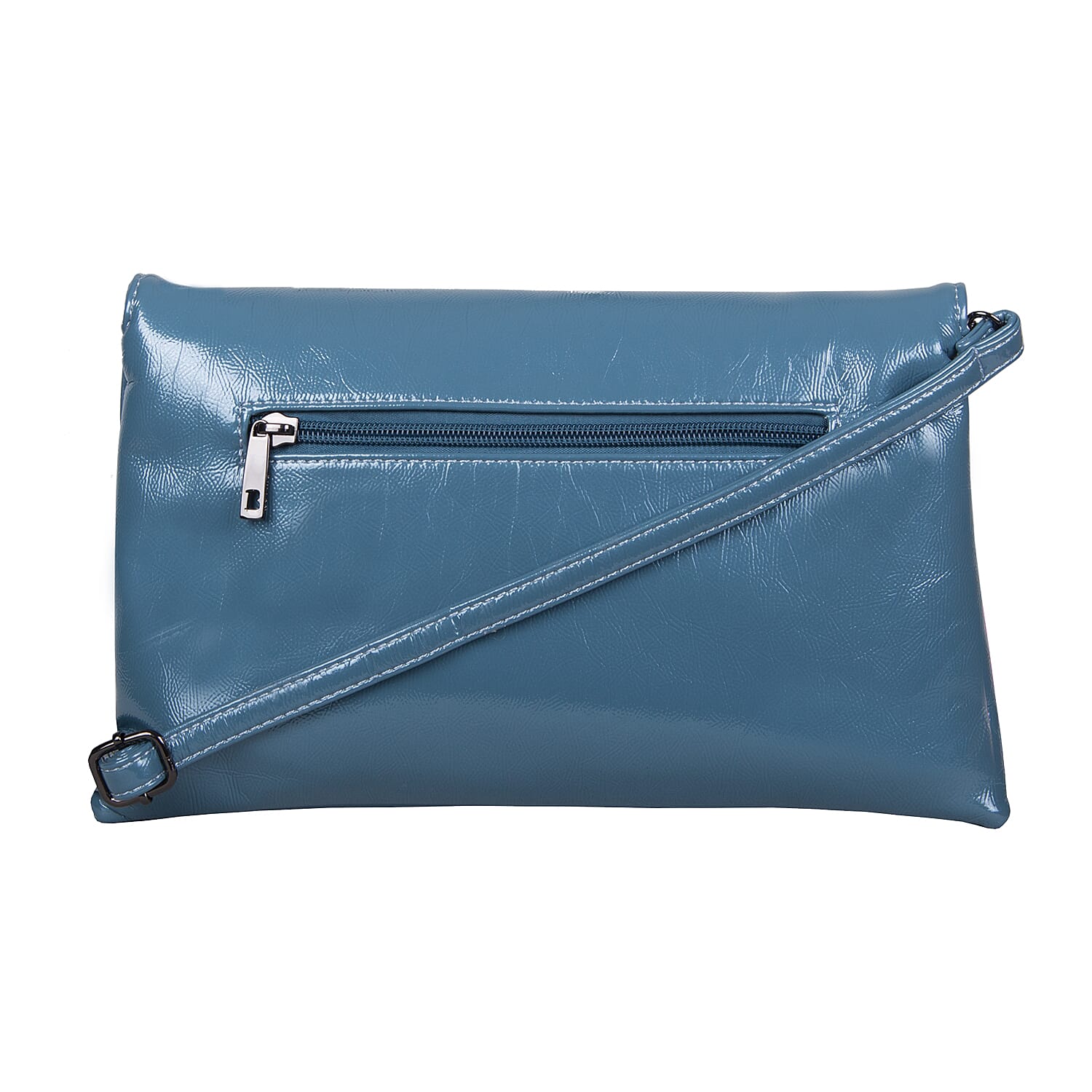 Bulaggi Collection - Acacia Clutch Bag with Shoulder Strap  - Denim Blue