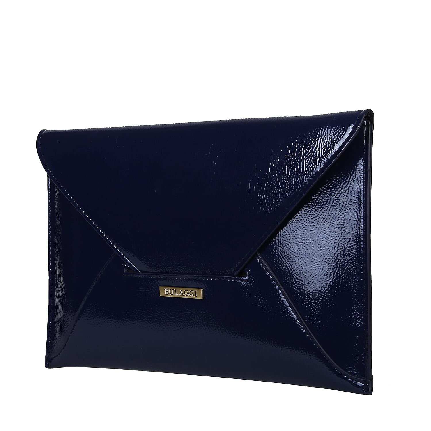 Bulaggi Collection - Isabella Envelope Clutch Bag with Shoulder Strap -  Navy