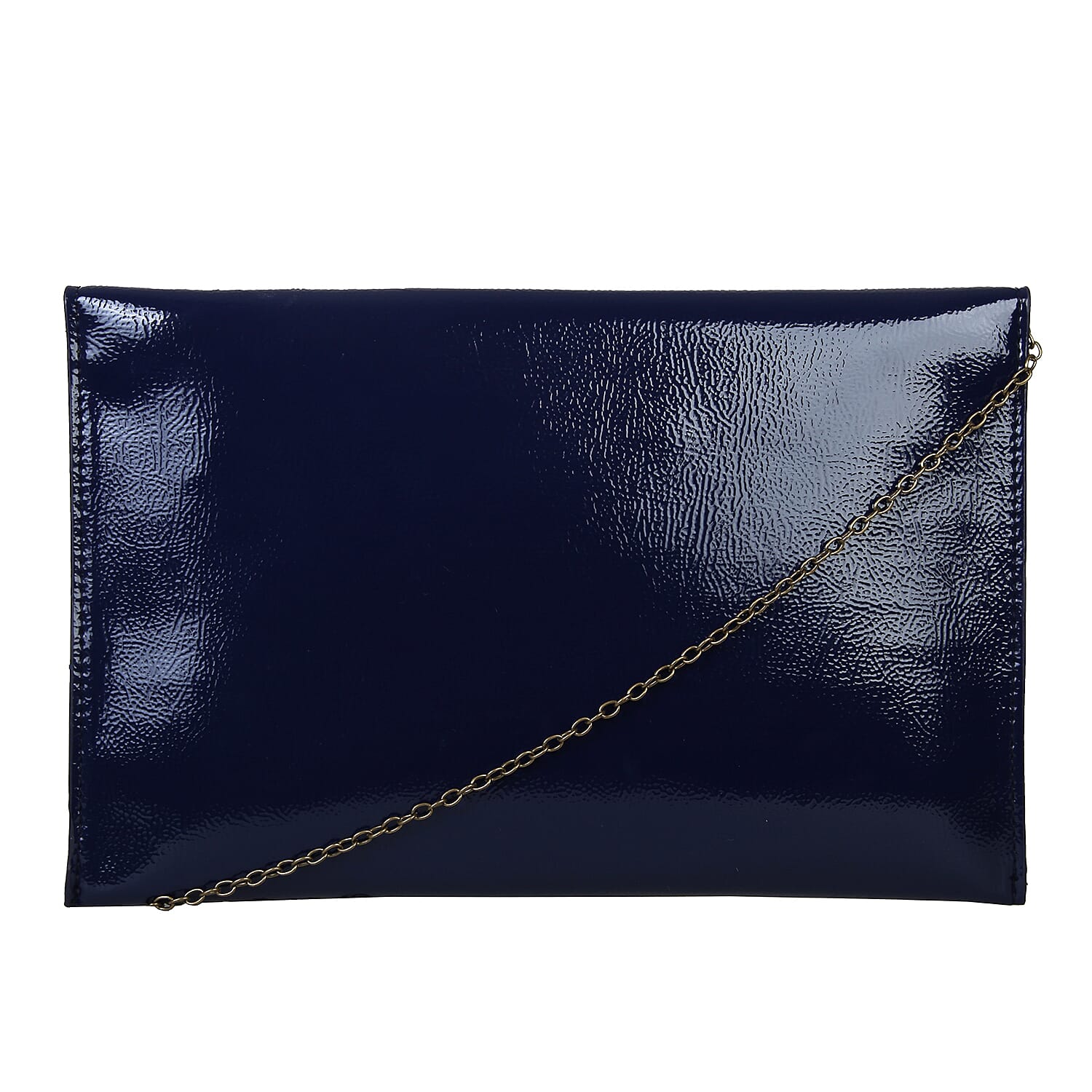 Bulaggi Collection - Isabella Envelope Clutch Bag with Shoulder Strap -  Navy