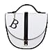 Bulaggi Collection - Babs Crossbody Bag with Adjustable Shoulder Strap in White (Size 17x18x4Cm)