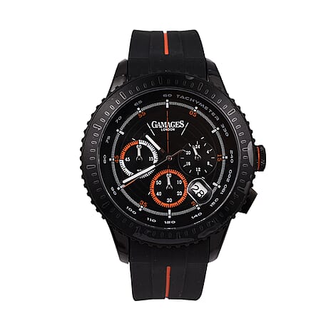 GAMAGES OF LONDON Limited Edition Hand Assembled Navigator Black and Orange