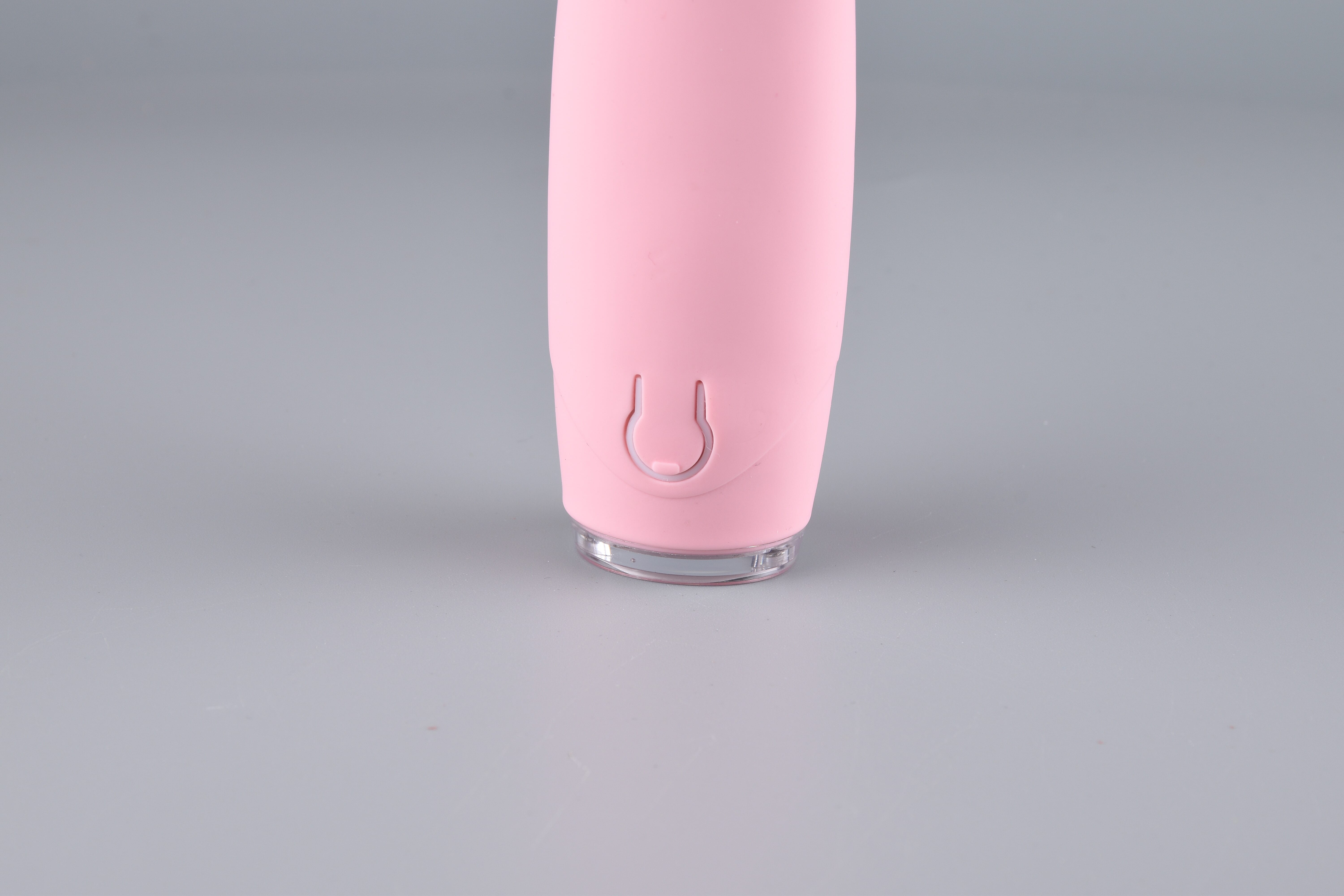 Silicone Electric Toothbrush with USB Charging Cable (Size 20x3x3Cm) - Pink