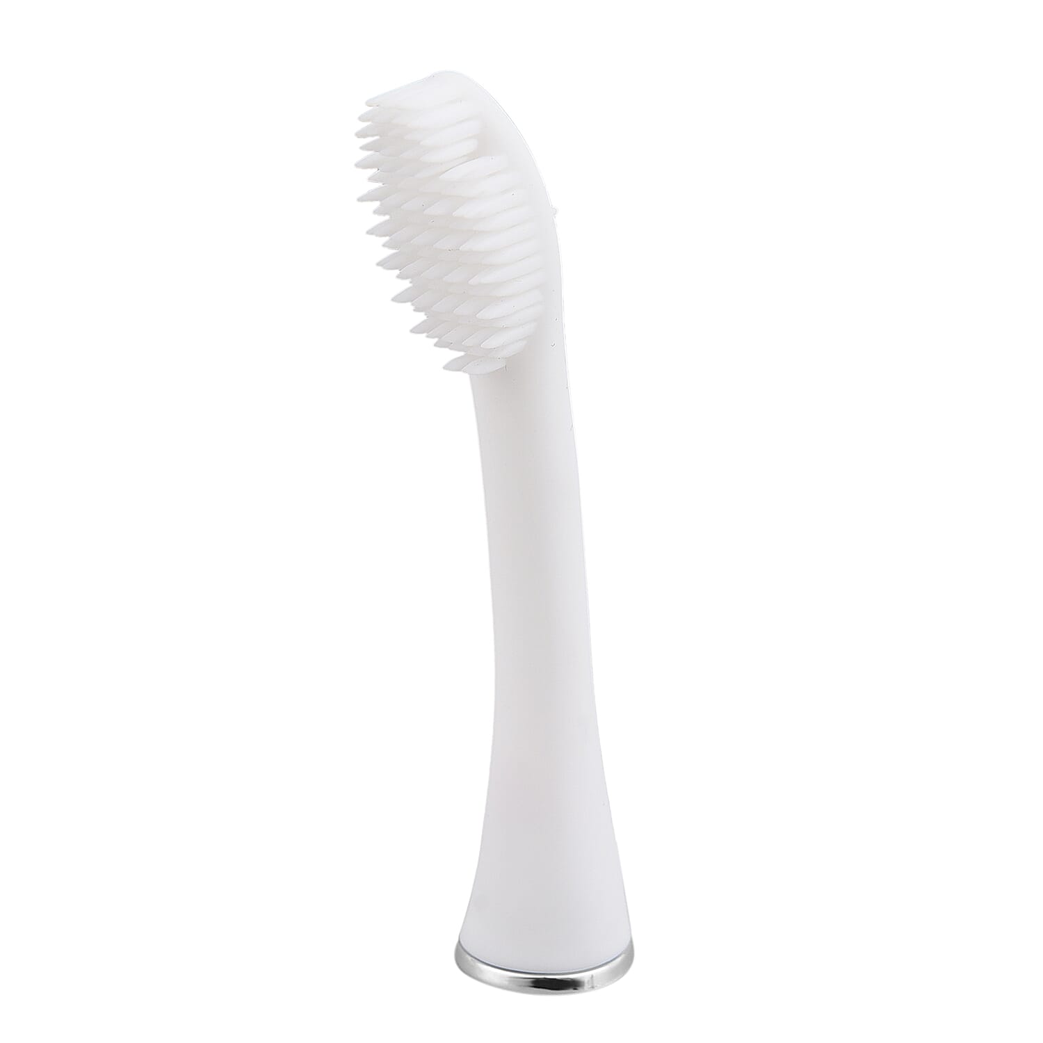 Set of 3 Silicone Sonic Toothbrush Heads (Size 80Cm) - White