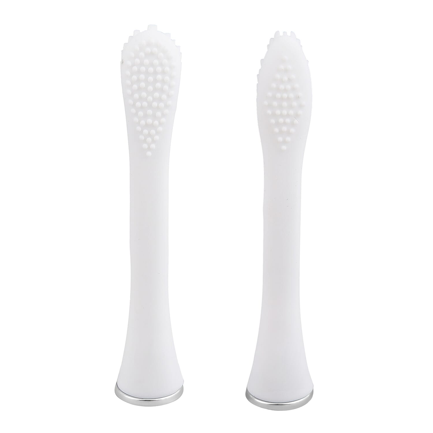 Set of 3 Silicone Sonic Toothbrush Heads (Size 80Cm) - White