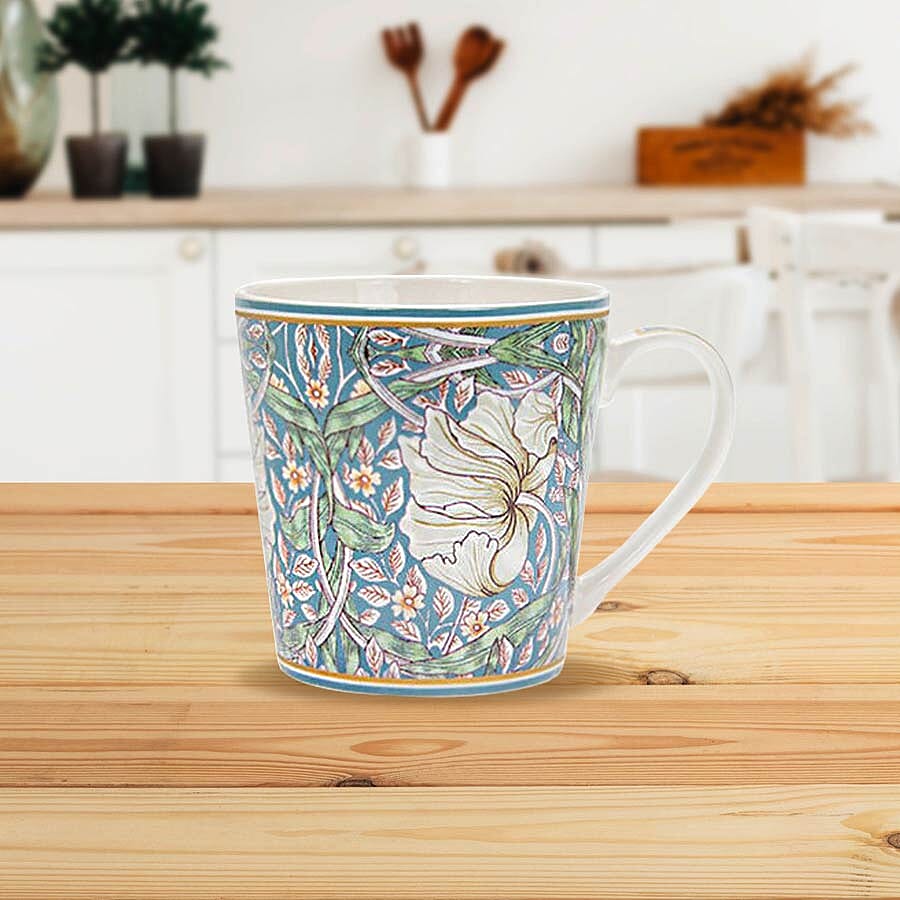 Set of 4 - Lesser & Pavey - William Morris Pimpernel Mugs - Set of 4